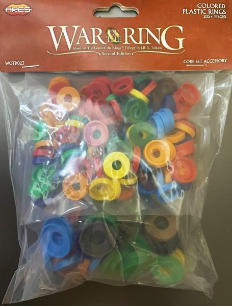 War of the Ring: Colored Plastic Rings