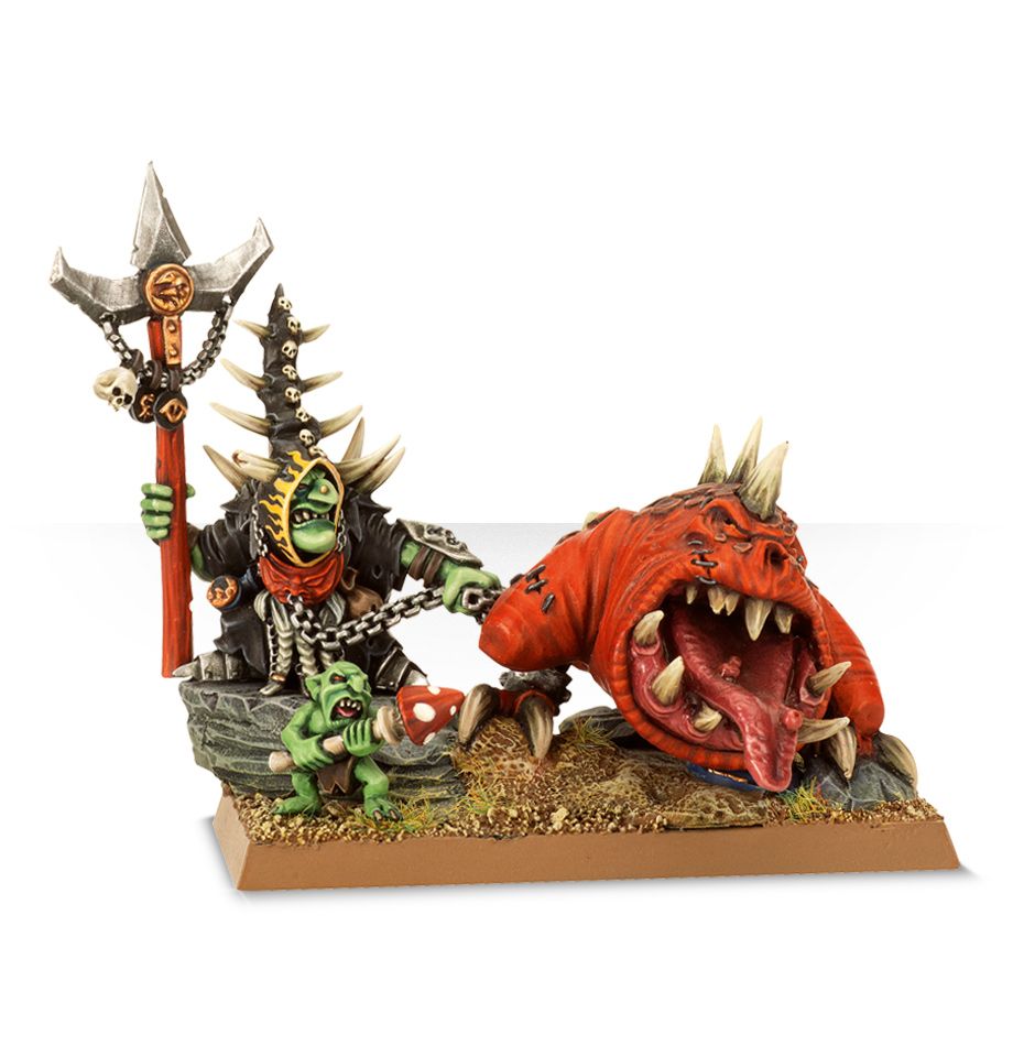 Loonboss with Giant cave Squig