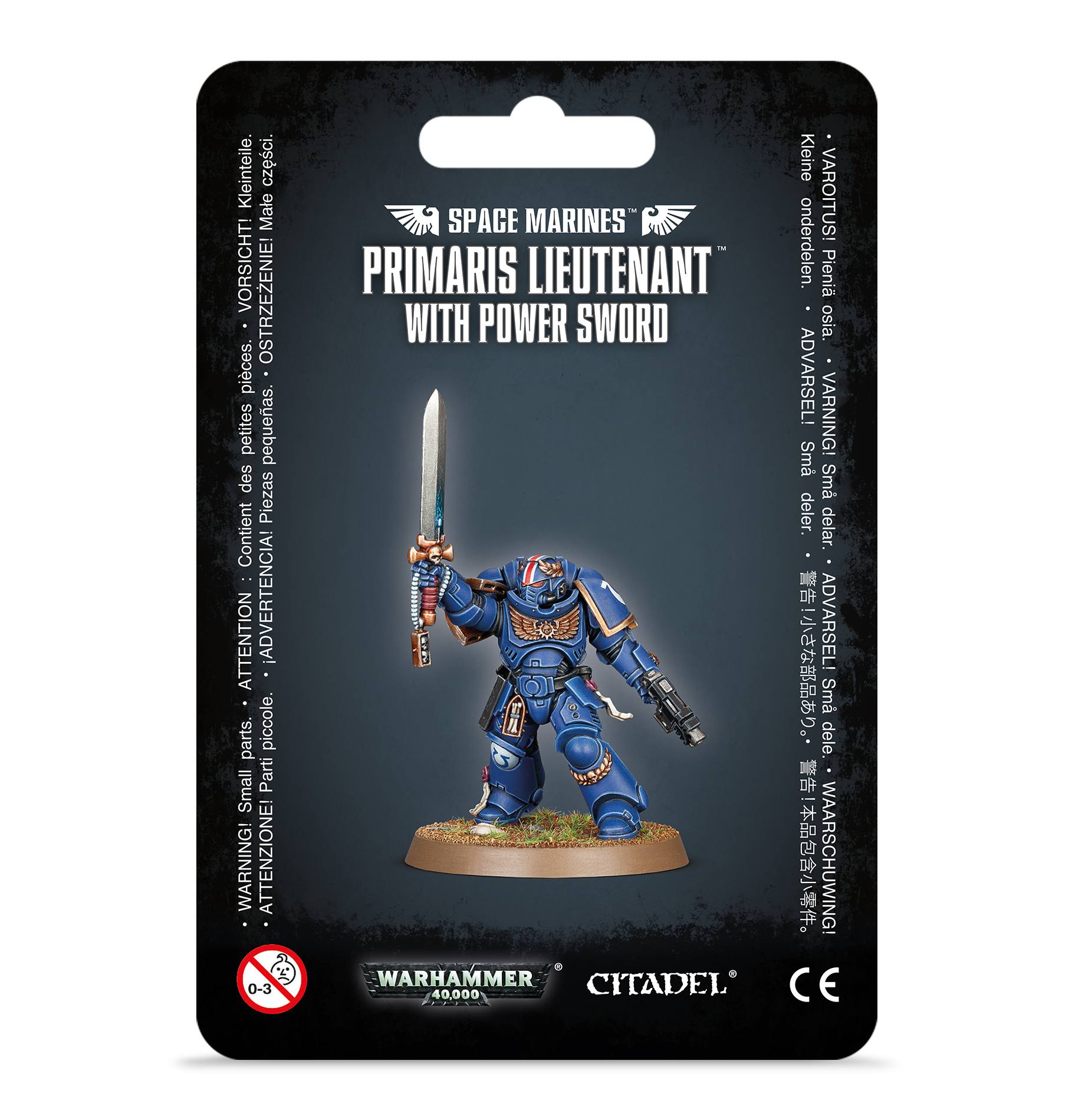 [GW] S/M Primaris Lieutenant with Power Sword