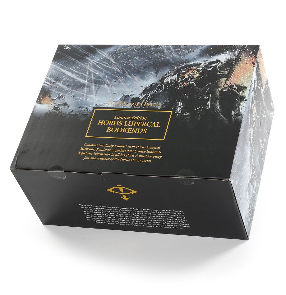 HORUS HERESY : HORUS LUPERCAL BOOK ENDS (Limited Edition)-1596720383.jpg