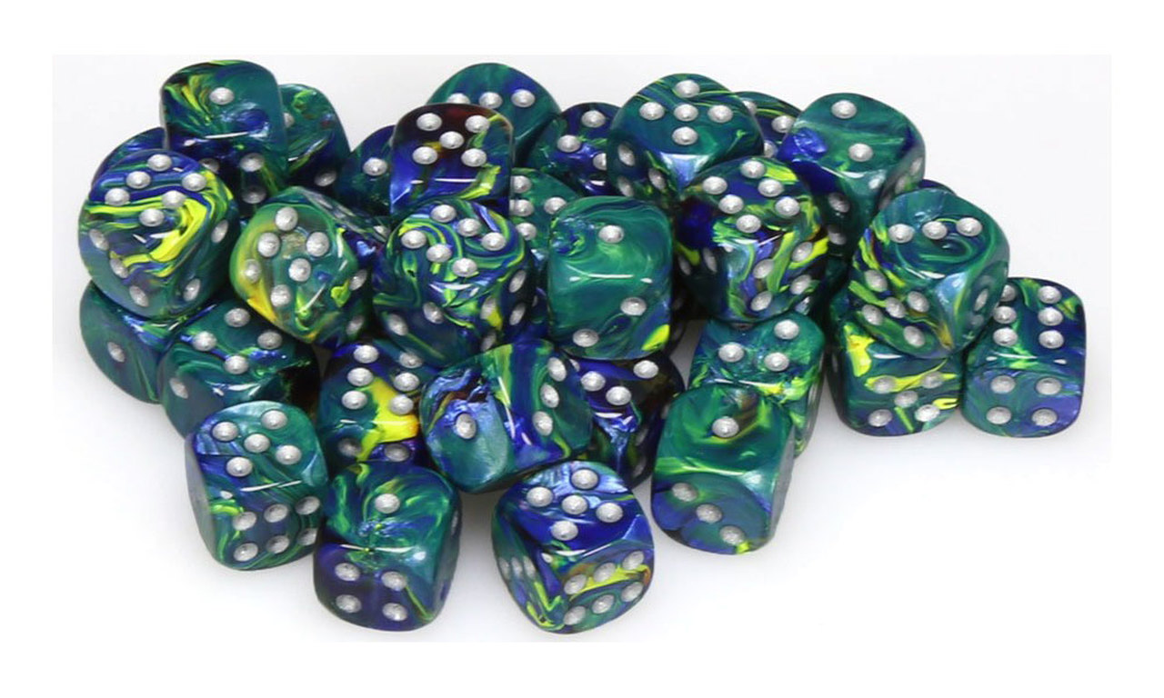 CHESSEX: Festive Green/Silver