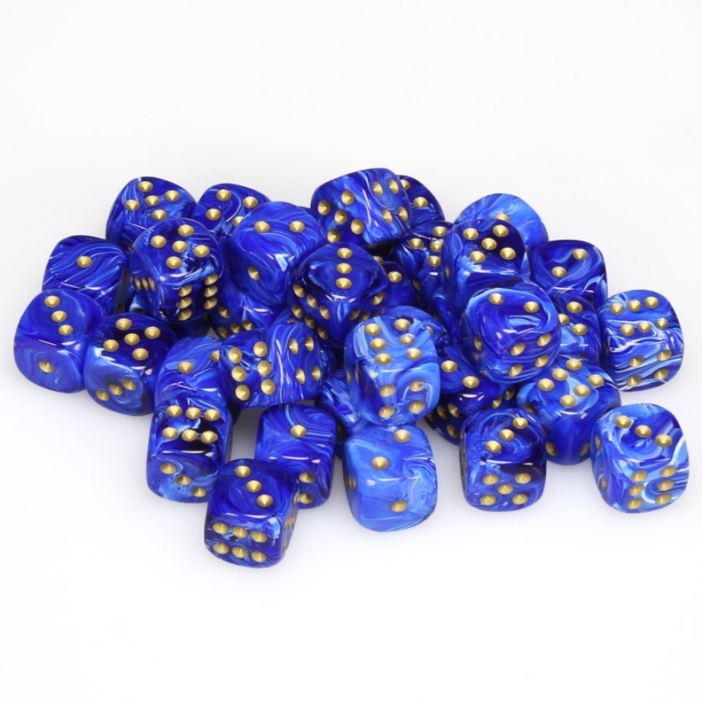 CHESSEX: Vortex Blue/Gold