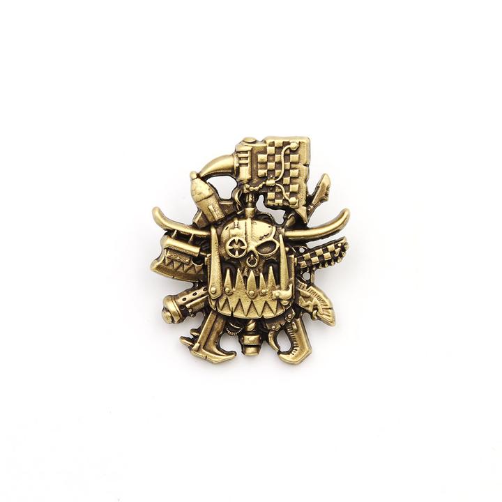 Warhammer 40,000 Ork 3D Artifact Pin