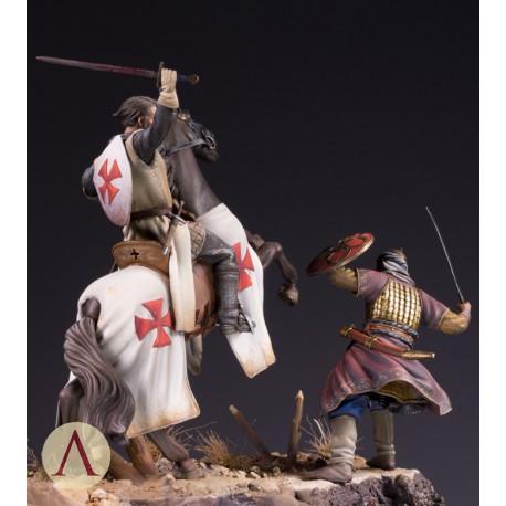 Figure SCPACK-001 KNIGHT TEMPLAR + SARACEN WARRIOR PACK-1643627188.jpg