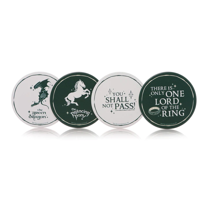 Coasters set of 4 - Lord of The Rings