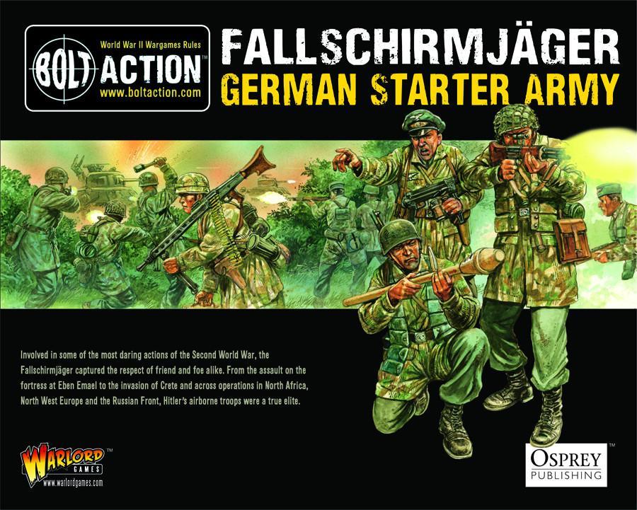 NEW German Fallschirmjager Starter Army