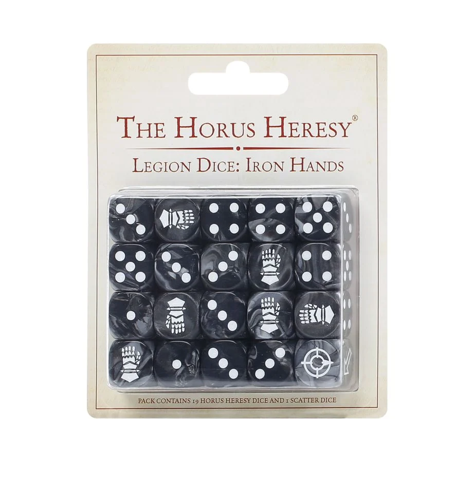 The Horus Heresy Legion Dice: Iron Hands