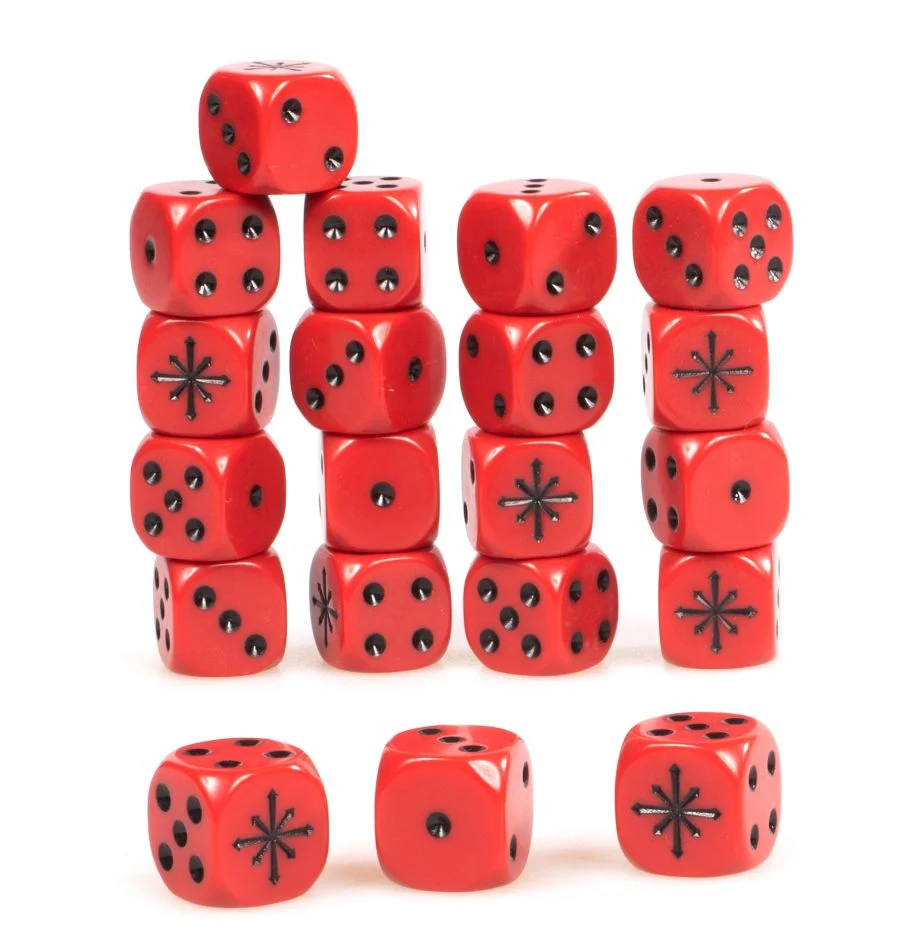 WARHAMMER 40000:CHAOS SPACE MARINES DICE