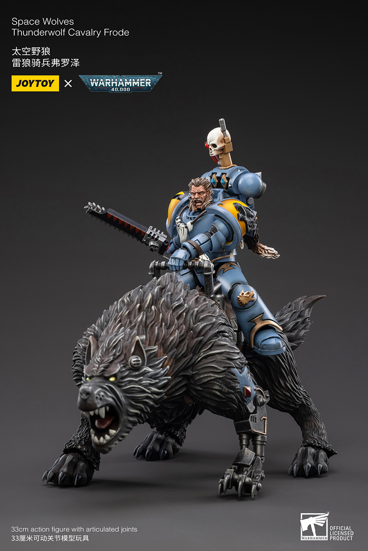 [JOYTOY] Space Wolves Thunderwolf Cavalry Frode JT3099