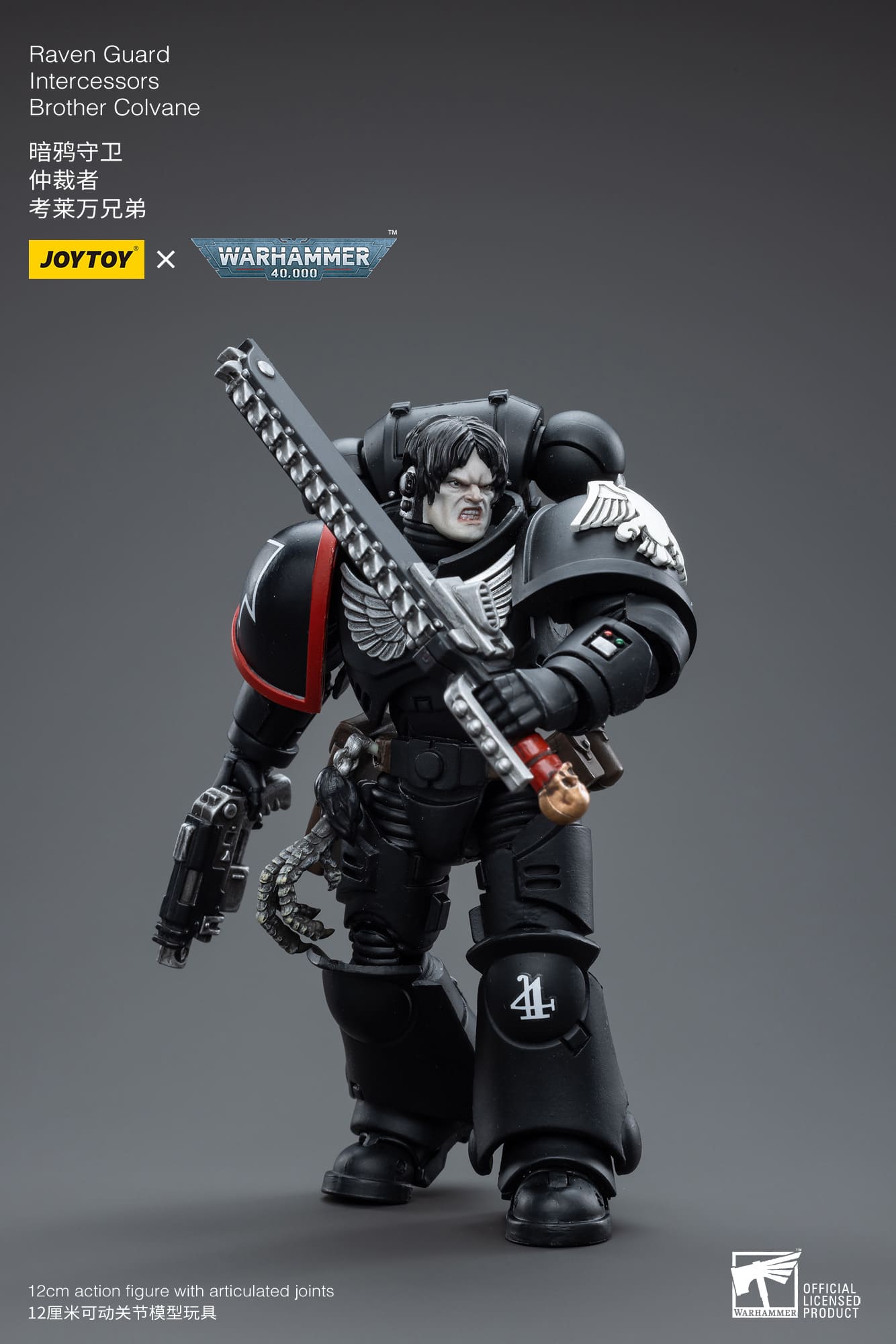 [JoyToy] Action Figure Warhammer 40K Raven Guard Intercessors Sergeant Colvane JT4591-1683959390.jpg