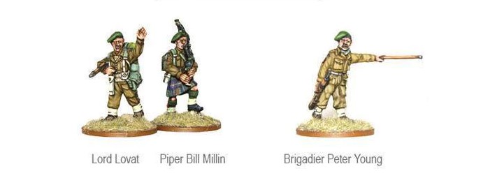 British Commando Characters