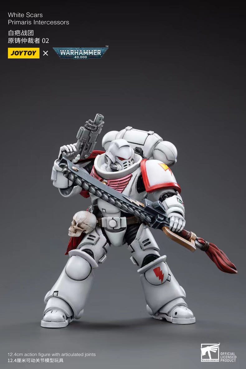 [JoyToy] Action Figure Warhammer 40K White Scars  Assault lntercessor Brother Batjargal JT5291-1687179372.jpeg