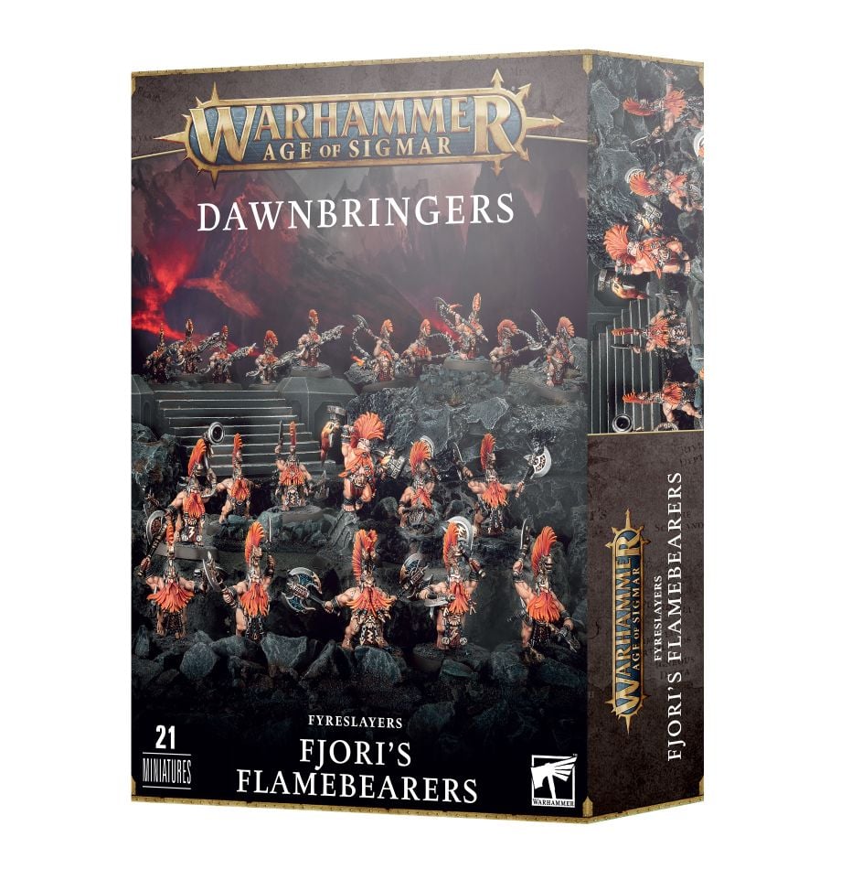 [GW]Warhammer :AOS:Dawnbringers: Fyreslayers – Fjori’s Flamebearers