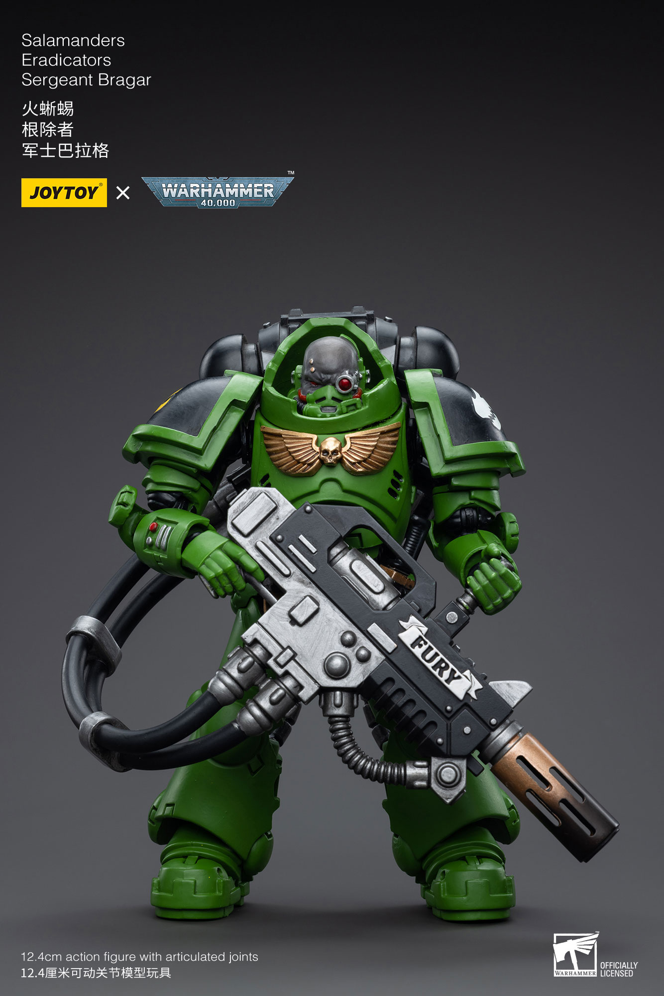 [Joy Toy] Salamanders Eradicators Sergeant Bragar JT5253