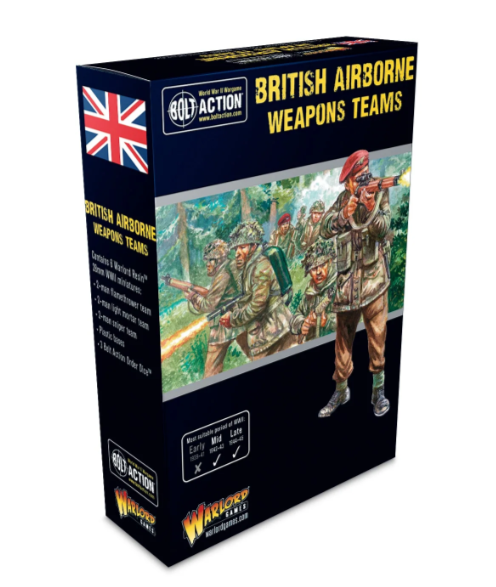 British Airborne weapons teams