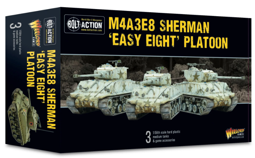 M4A3E8 Sherman Easy Eight platoon