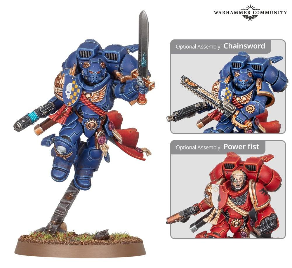 [GW]SPACE MARINES: CAPTAIN WITH JUMP PACK