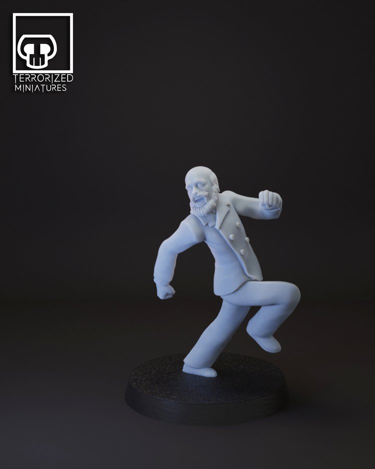 [Terrorized miniatures] Lovecraftian 93 : Dr. Chester