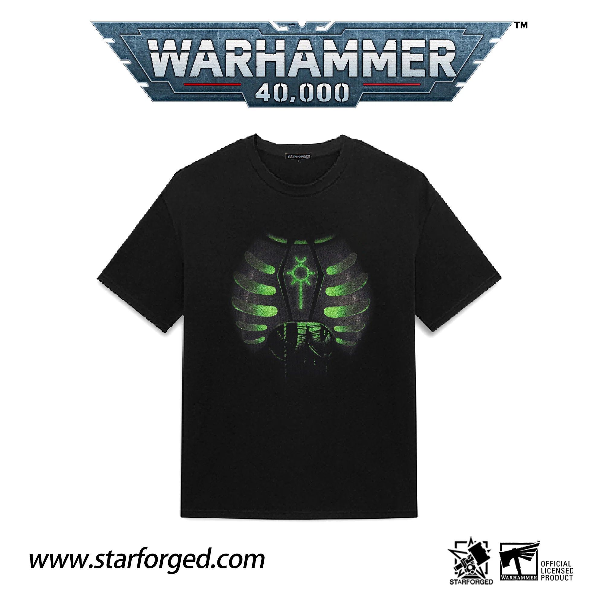 {STARFORGED}Themed T'Shirts : Necron Warriors (L)