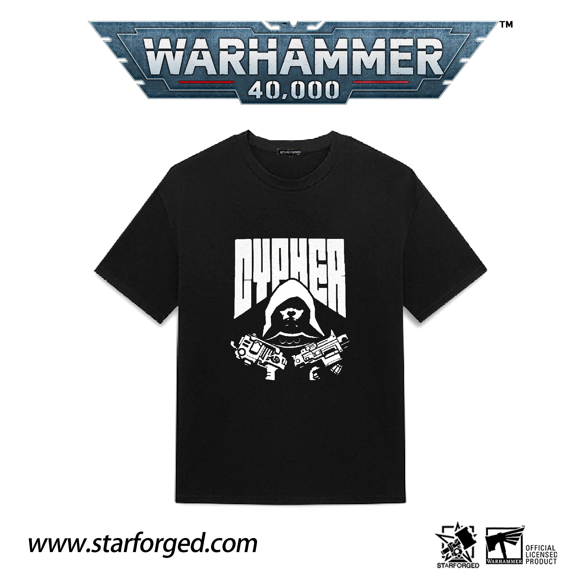 {STARFORGED} Themed T'Shirts : Cypher (L)