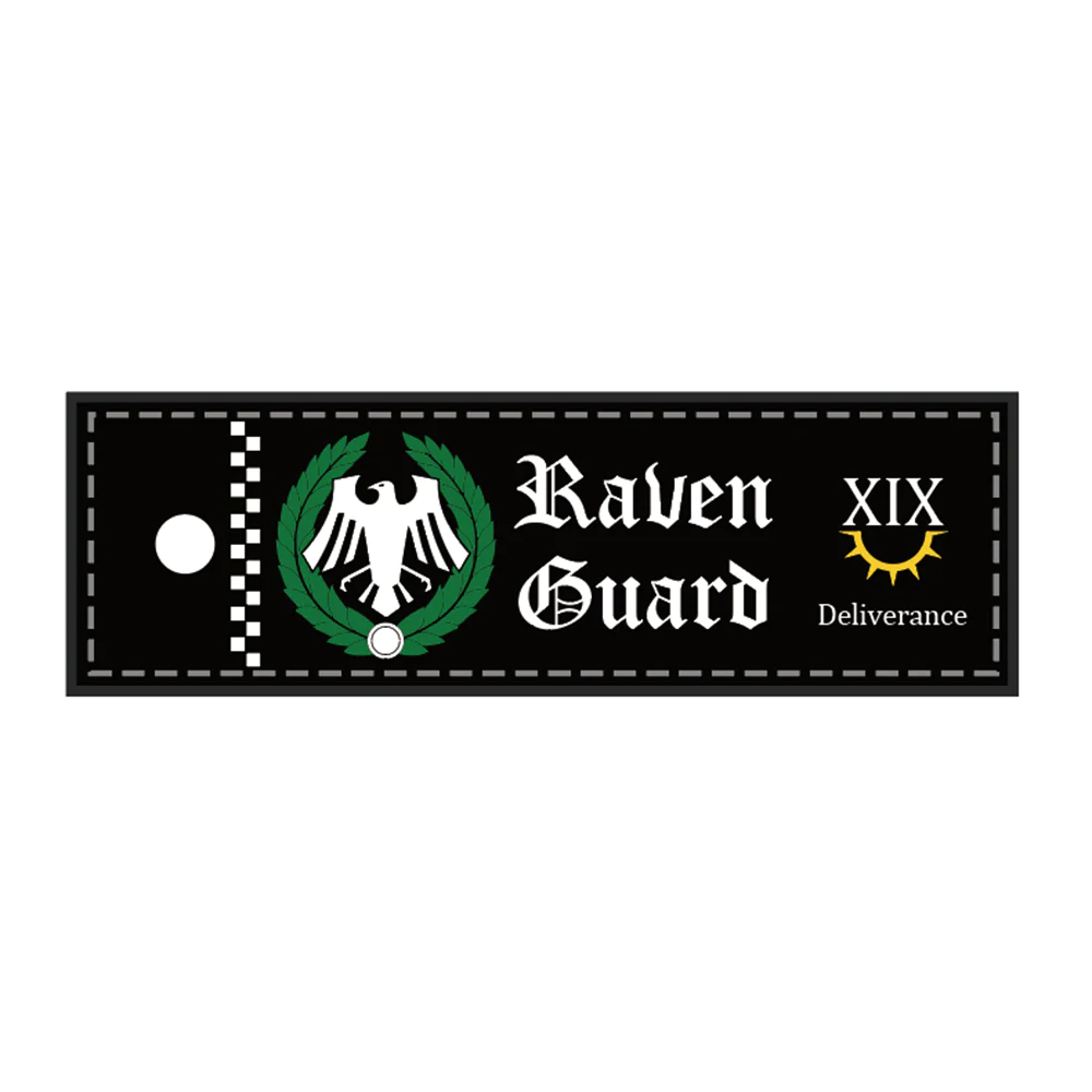 Imperial Armed Forces Moral Badge (Raven Guard)