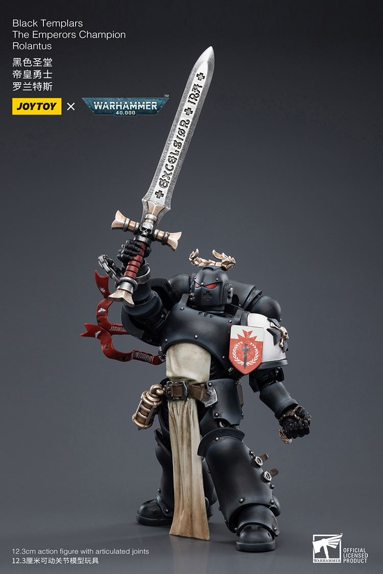 [JoyToy] Action Figure Warhammer 40K Black Templars Emperor's Champion Champion Rolantus JT7585-1705295650.jpg