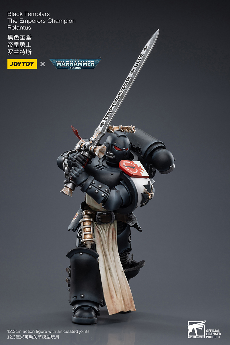 [JoyToy] Action Figure Warhammer 40K Black Templars Emperor's Champion Champion Rolantus JT7585-1705295651.jpg