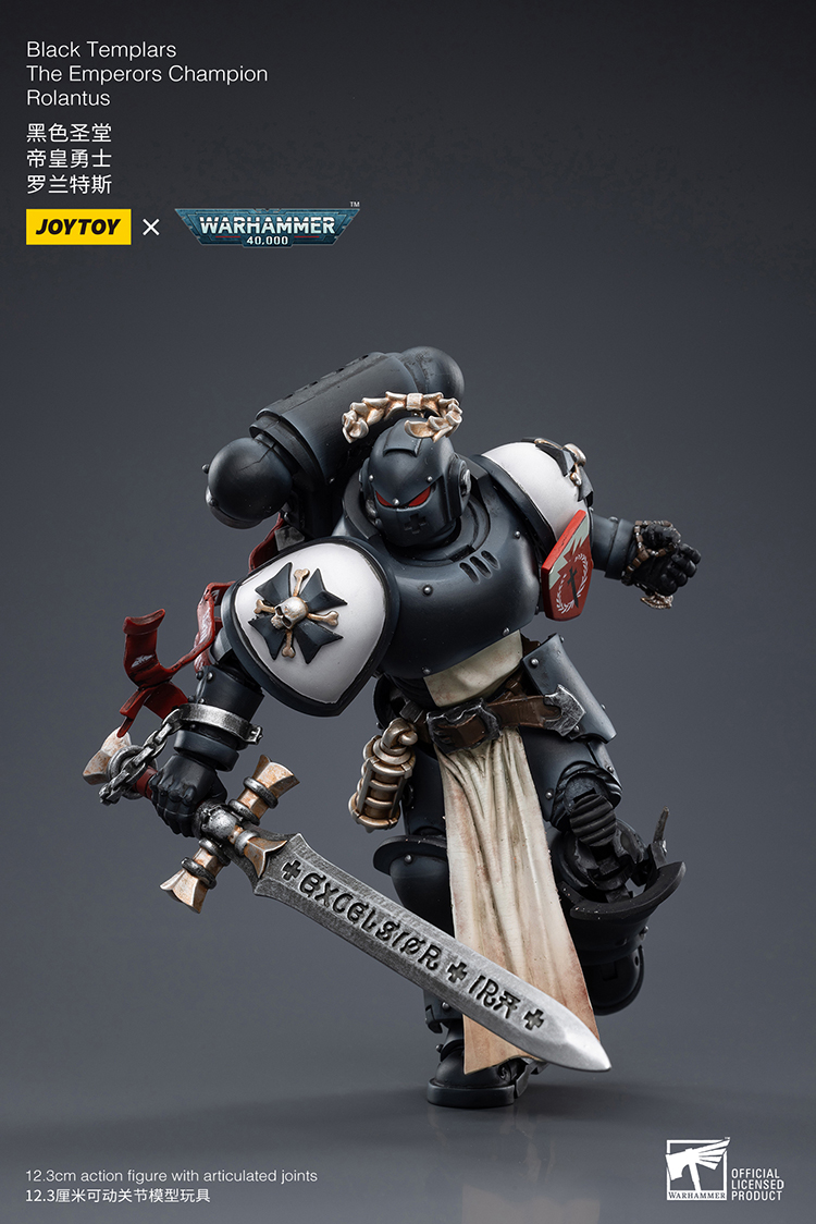 [JoyToy] Action Figure Warhammer 40K Black Templars Emperor's Champion Champion Rolantus JT7585-1705295652.jpg