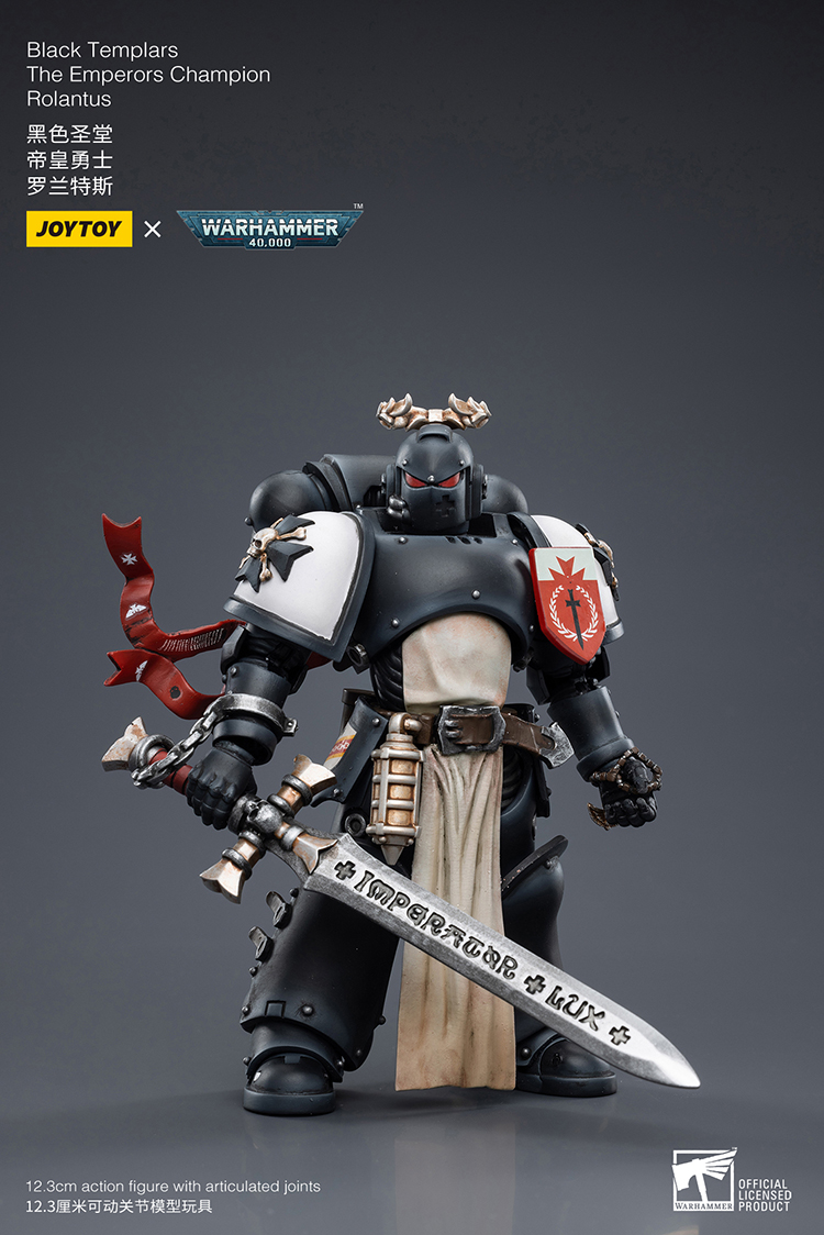 [JoyToy] Action Figure Warhammer 40K Black Templars Emperor's Champion Champion Rolantus JT7585-1705295655.jpg