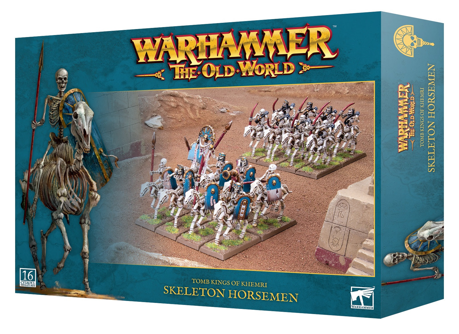 (GW)TOMB KINGS OF KHEMRI: SKELETON HORSEMEN