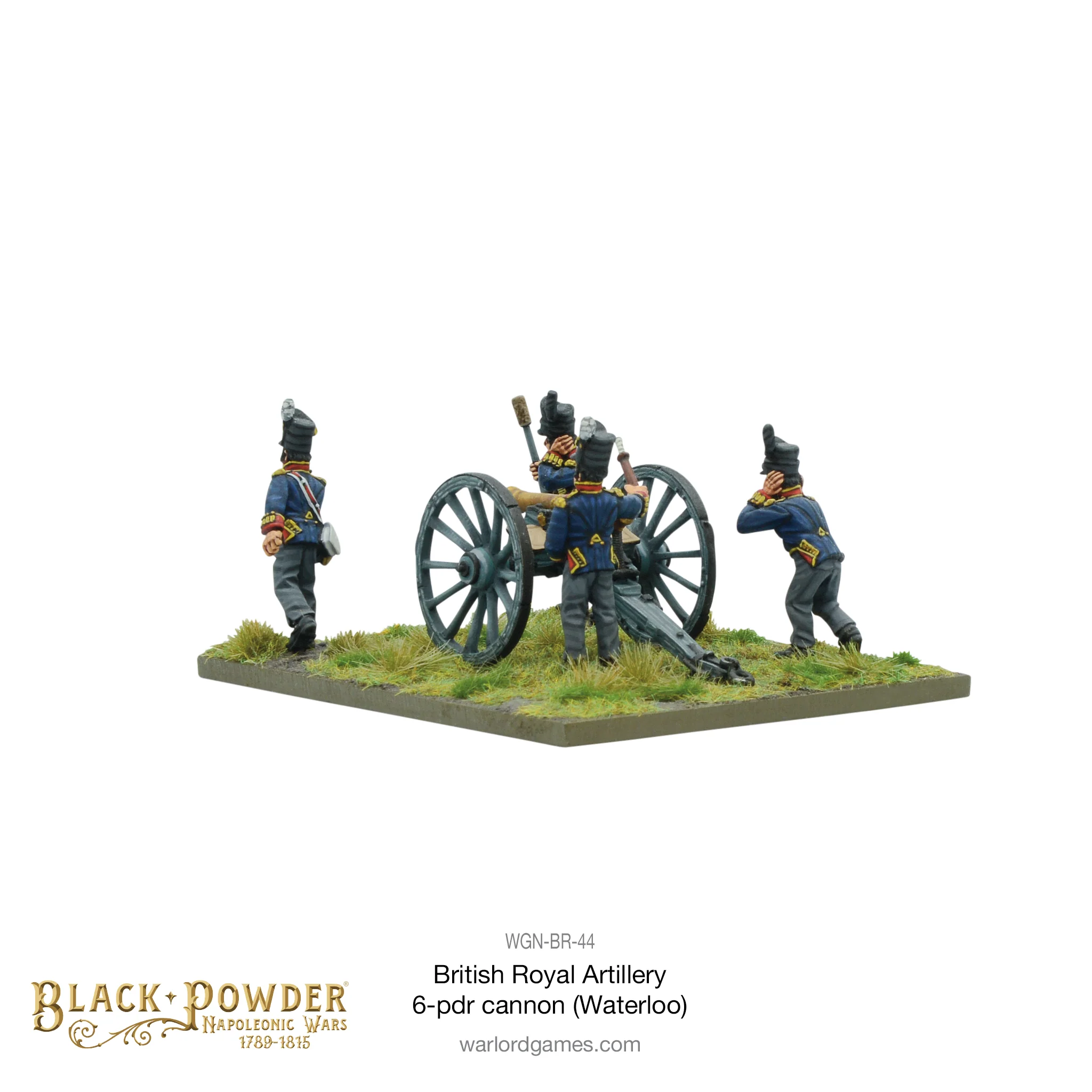 Napoleonic British Royal Artillery 6-Pdr Cannon (Waterloo Campaign)-1710240415-pJluJ.webp