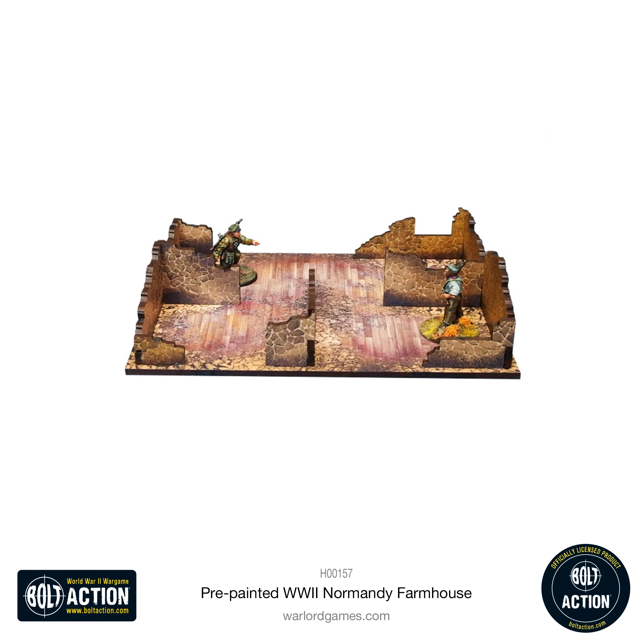 Bolt Action: Pre-painted WWII Normandy Farmhouse-1711114578-B4ZqX.webp