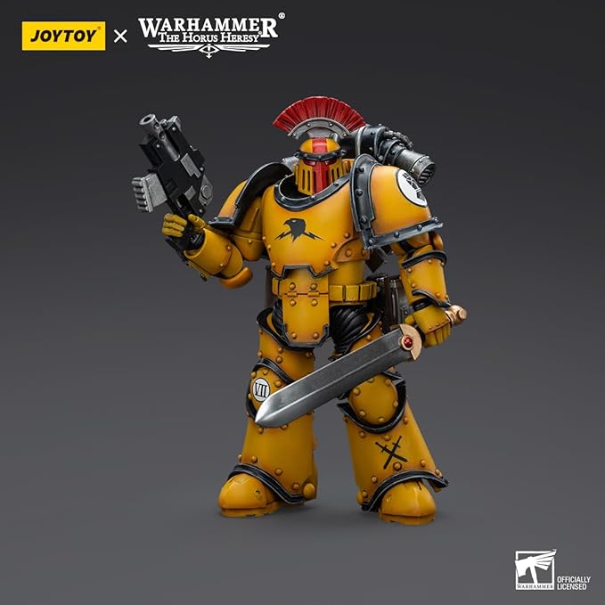[JOYTOY]Imperial Fists   Legion MkIII Tactical Squad Sergeant with Power Sword JT9046