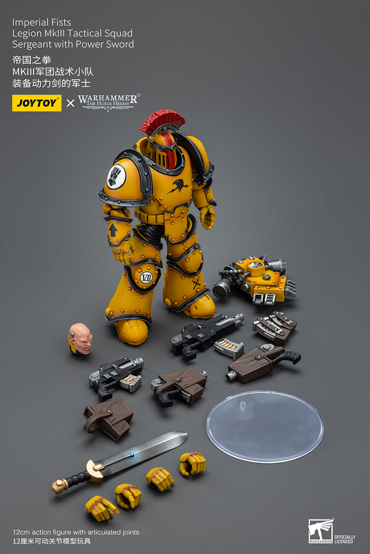 [JOYTOY]Imperial Fists   Legion MkIII Tactical Squad Sergeant with Power Sword JT9046-1711267140-8ZSez.jpg