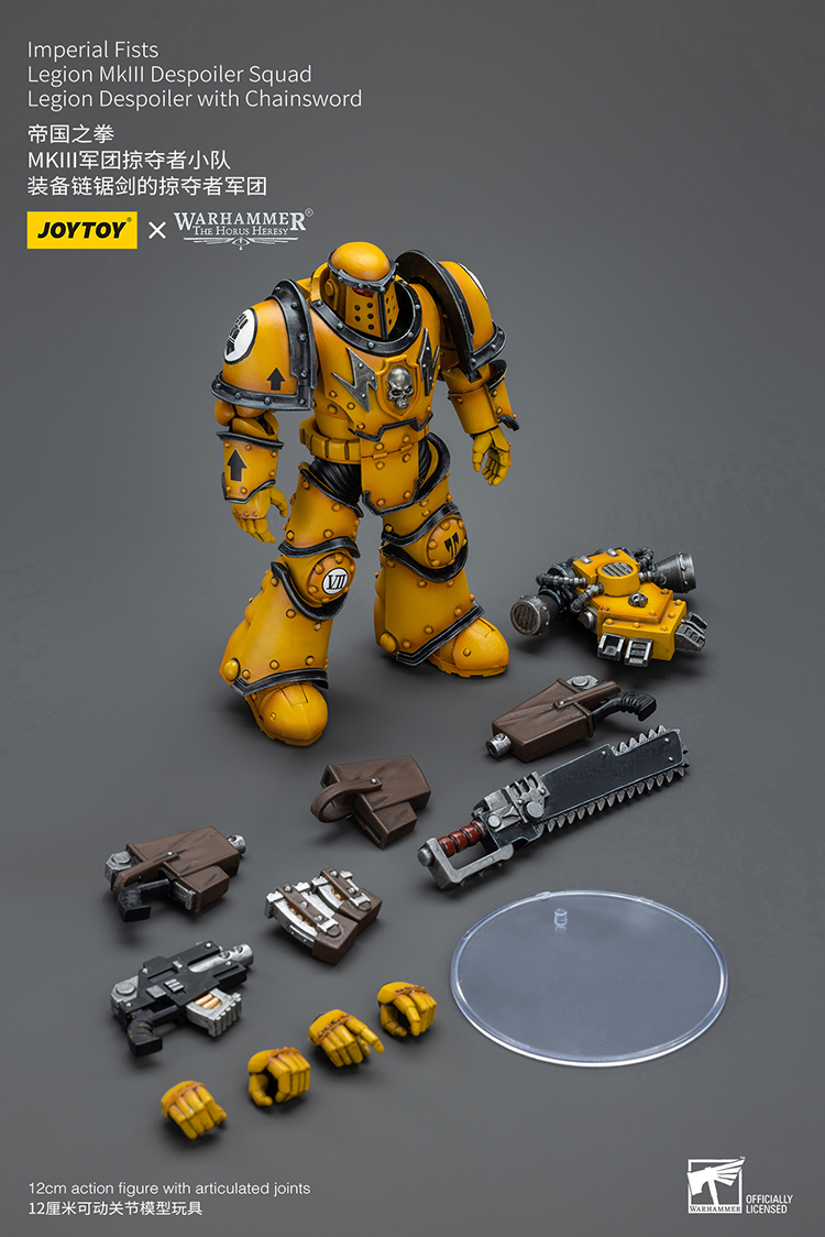 [JOYTOY]Imperial Fists   Legion MkIII Tactical Squad  Legionary with Bolter JT9077-1711268272-fB5a2.jpg