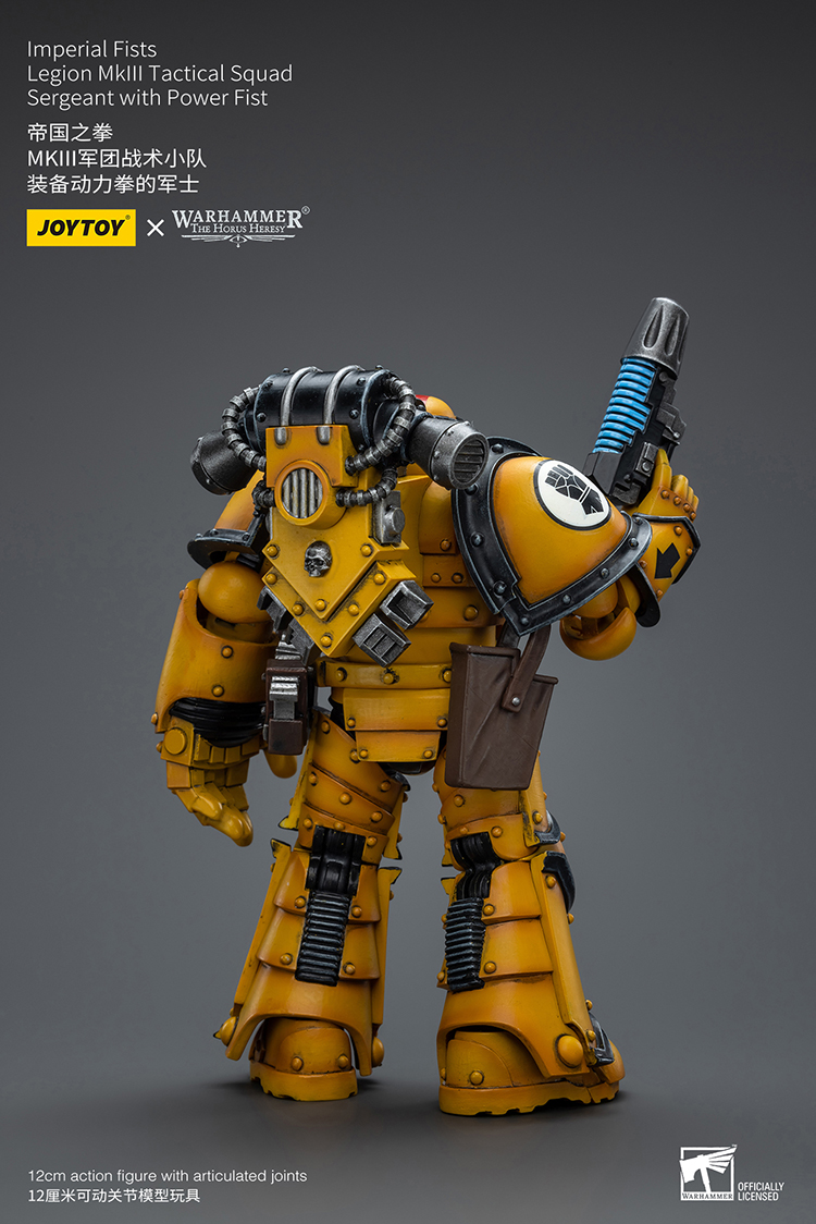 [JOYTOY]Imperial Fists Legion MkIII Tactical Squad  Sergeant with Power Fist JT9060-1711269024-Fnji7.jpg
