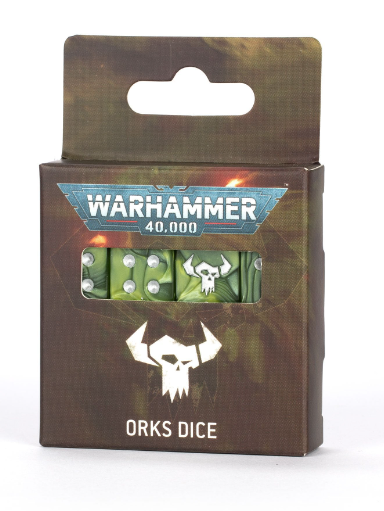 [PREORDER]WARHAMMER 40000: ORKS DICE