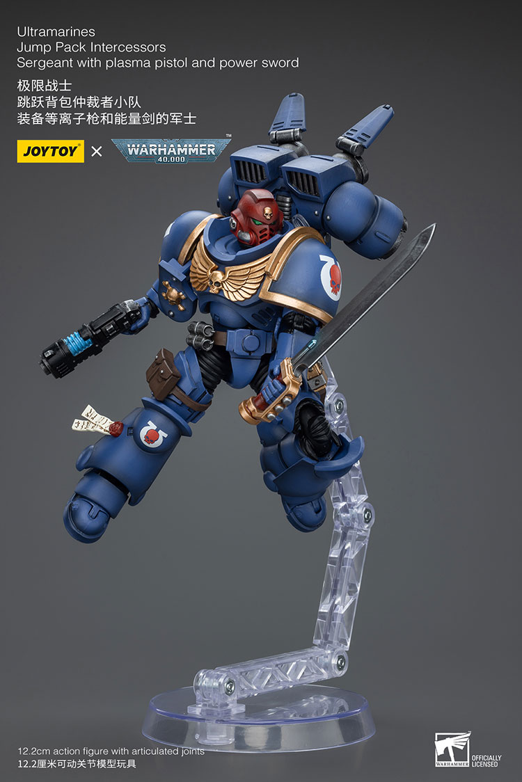 [JOYTOY] Ultramarines Jump Pack Intercessors Sergeant With Plasma Pistol And Power Sword JT1378-1717771796-LJXFs.jpg