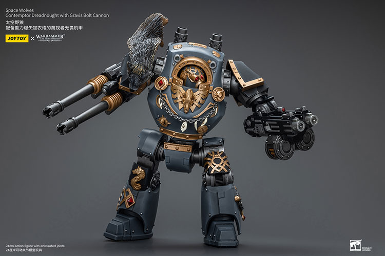 [JOYTOY] Space Wolves Contemptor Dreadnought with Gravis Bolt Cannon JT9961-1717840206-lAjCx.jpg