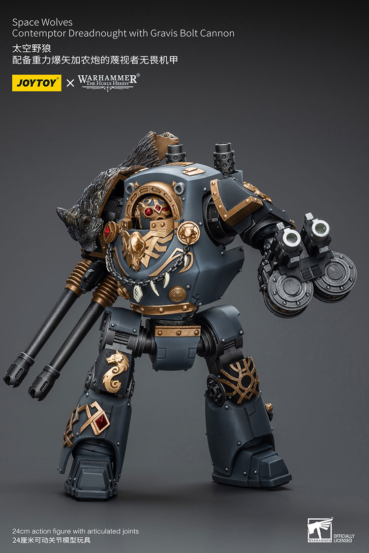 [JOYTOY] Space Wolves Contemptor Dreadnought with Gravis Bolt Cannon JT9961-1717840208-4iyzu.jpg