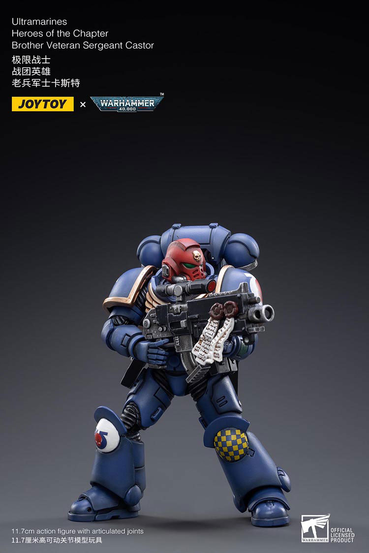 [JOYTOY] Ultramarines Heroes of the Chapter Brother Veteran Sergeant Castor JT2474-1717842221-zkEpk.jpg