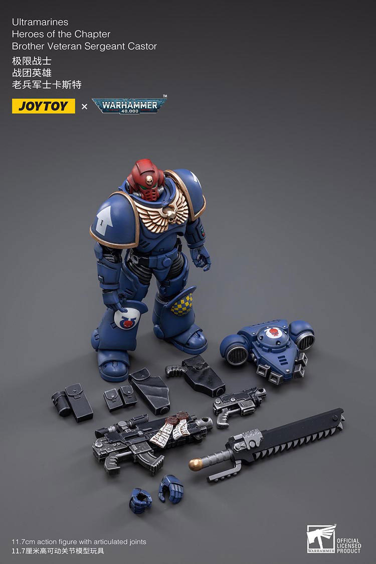 [JOYTOY] Ultramarines Heroes of the Chapter Brother Veteran Sergeant Castor JT2474-1717842222-iWzYx.jpg