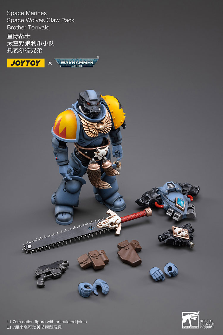 [JOYTOY] Space Marines Space Wolves Claw Pack Brother Torrvald JT2733-1717843205-OWx2s.jpg