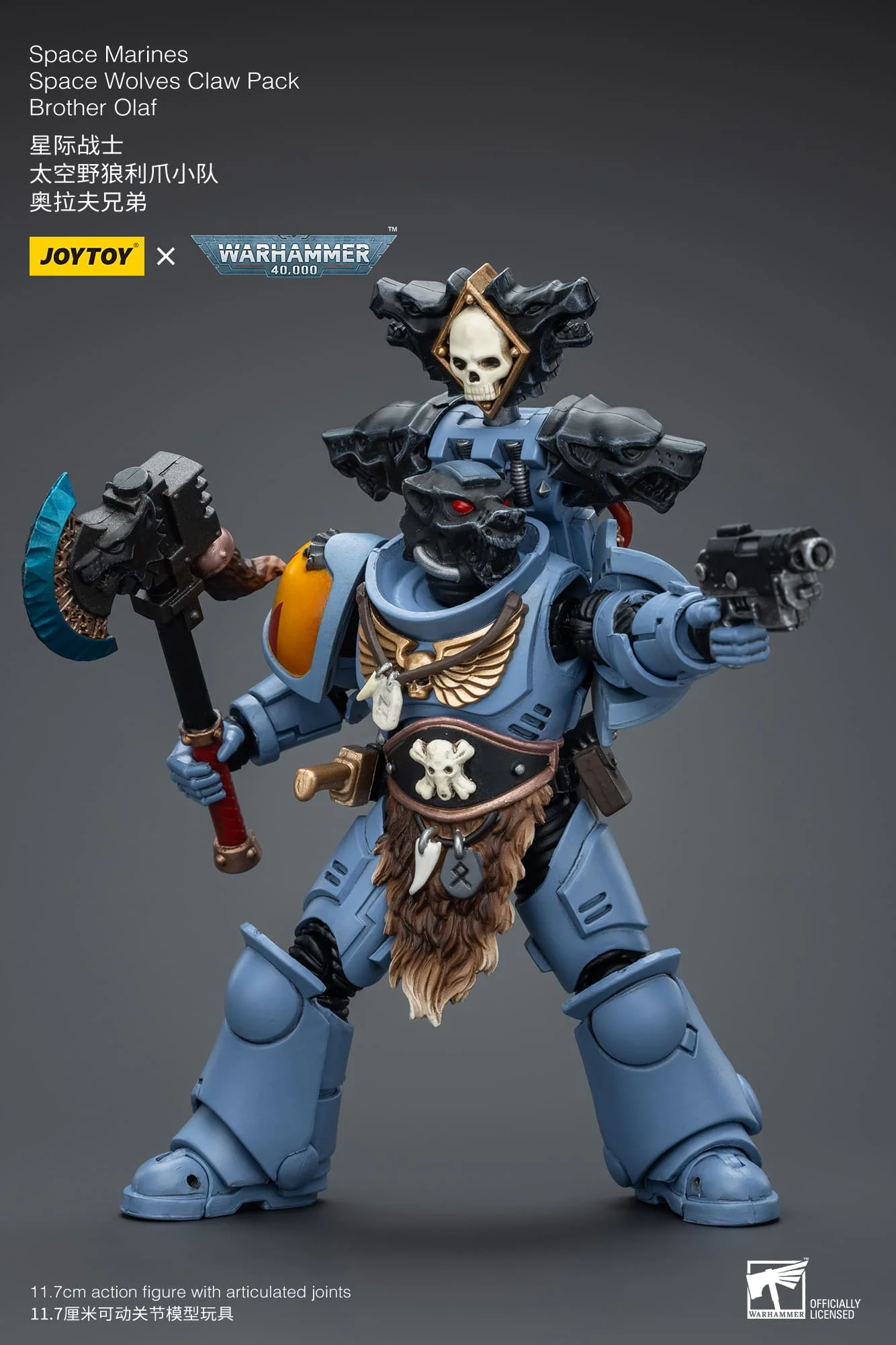 [JOYTOY] Space Marines Space Wolves Claw Pack Brother Olaf  JT2726-1717843554-WpCpj.webp