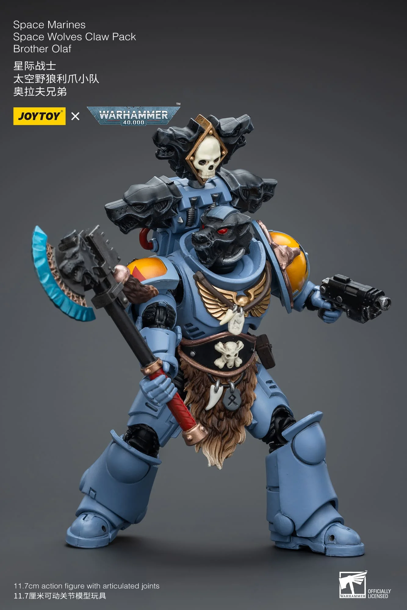 [JOYTOY] Space Marines Space Wolves Claw Pack Brother Olaf  JT2726-1717843555-hTCZc.webp