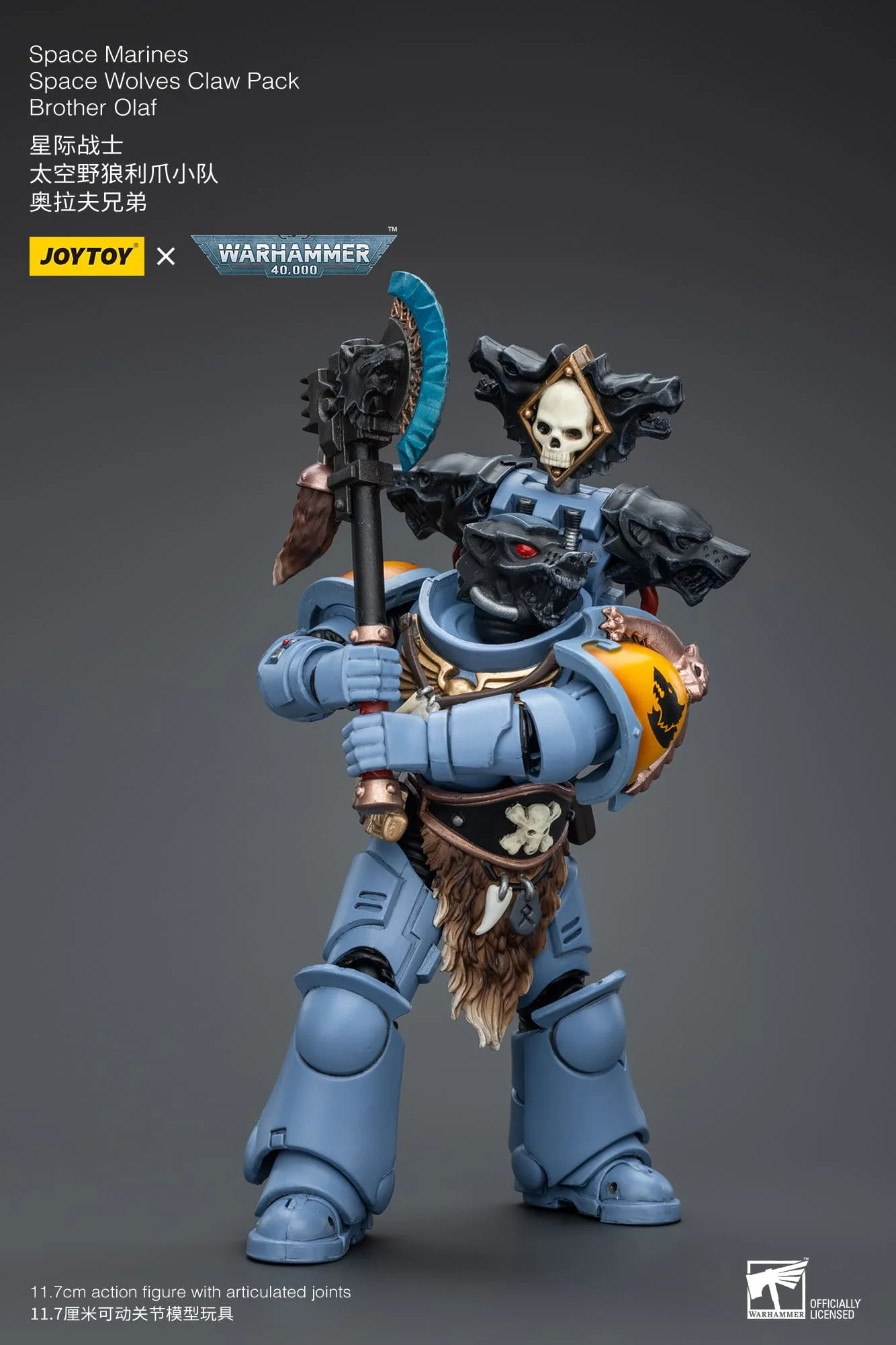 [JOYTOY] Space Marines Space Wolves Claw Pack Brother Olaf  JT2726-1717843556-DI2c5.webp