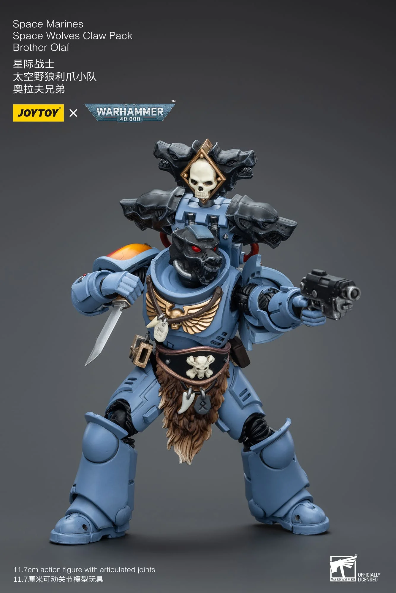 [JOYTOY] Space Marines Space Wolves Claw Pack Brother Olaf  JT2726-1717843557-cWhoo.webp