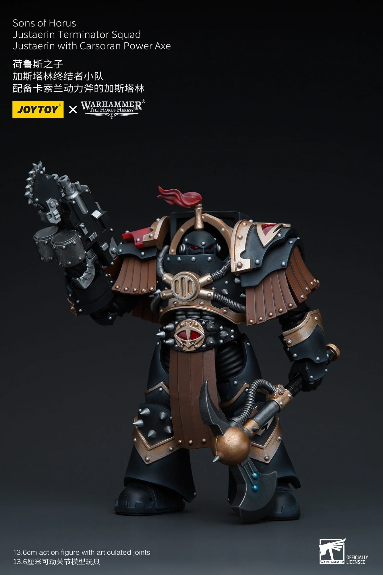 [JOYTOY] Sons of Horus Justaerin Terminator Squad Justaerin with Carsoran Power Axe JT9718-1717844749-CoEsE.webp