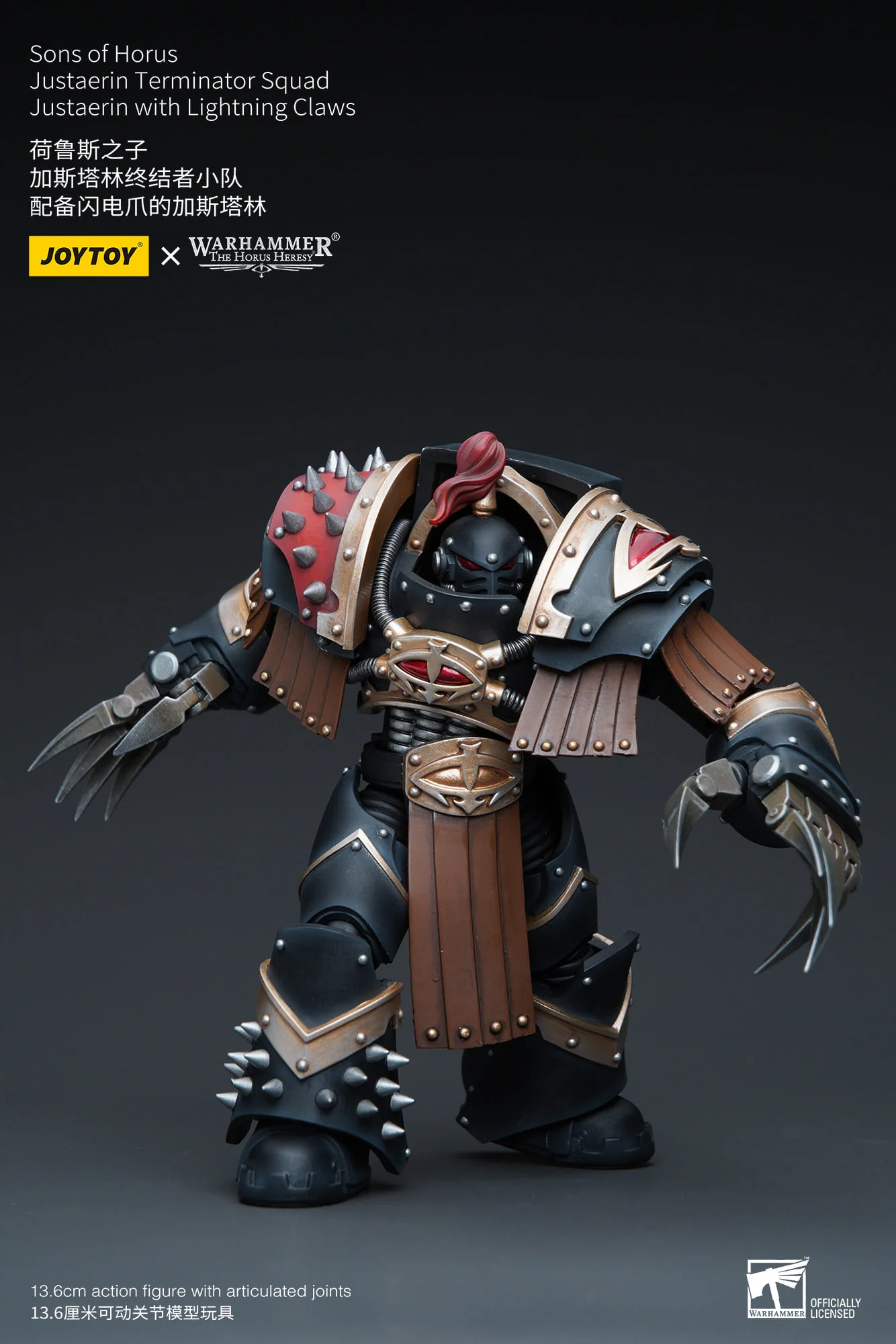 [JOYTOY] Sons of Horus Justaerin Terminator Squad Justaerin with Lightning Claws JT9725-1717845005-KGV0q.webp