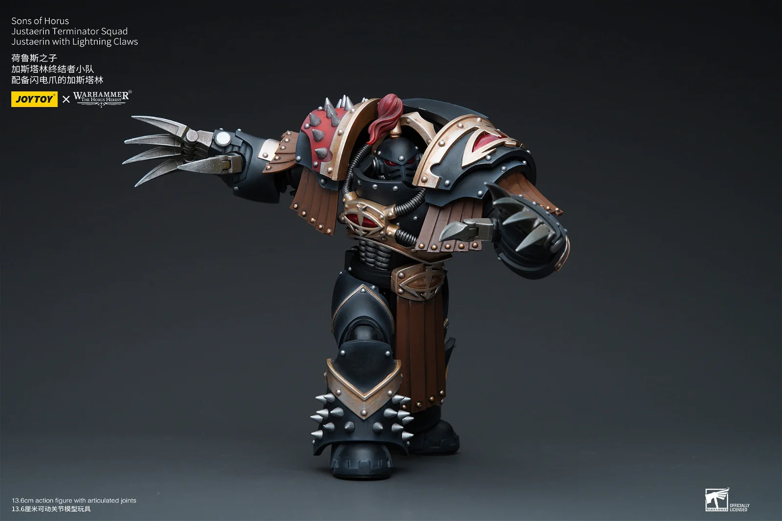 [JOYTOY] Sons of Horus Justaerin Terminator Squad Justaerin with Lightning Claws JT9725-1717845008-ofalS.webp